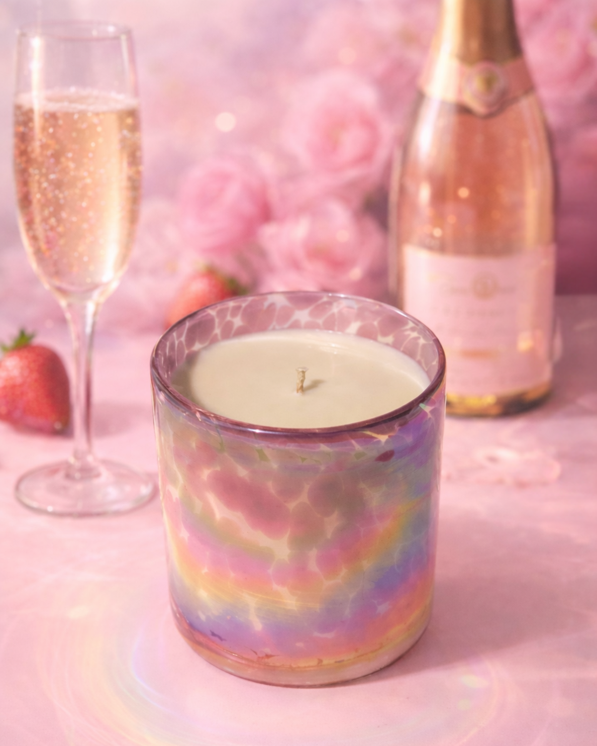 Rosé Hour Candle – Scent With Love