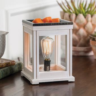 Weathered Wood Vintage Bulb Illumination Warmer